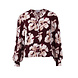 Enjoy Blouse v-hals allover bloemen 412837 Enjoy Blouse v-hals allover bloemen 412837