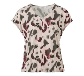 Enjoy Blouson v-hals allover print 167800 Enjoy Blouson v-hals allover print 167800