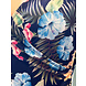 Iz Naiz Jurk overslag tropical print 3221 Iz Naiz Jurk overslag tropical print 3221
