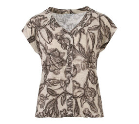 Enjoy Blouson v-hals devore 472717 Enjoy Blouson v-hals devore 472717