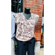 Enjoy Blouson v-hals devore 472717 Enjoy Blouson v-hals devore 472717