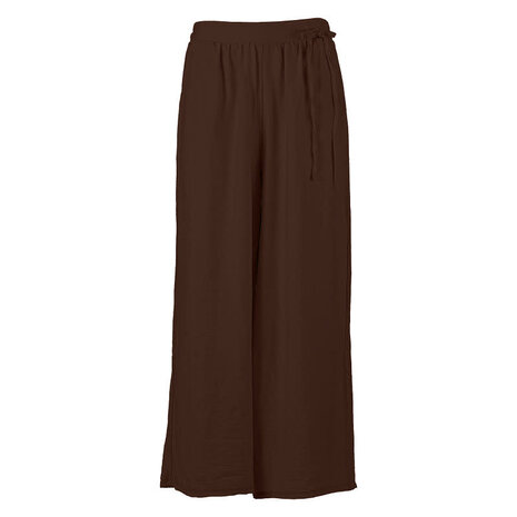 Enjoy Pantalon uni wide leg 127071