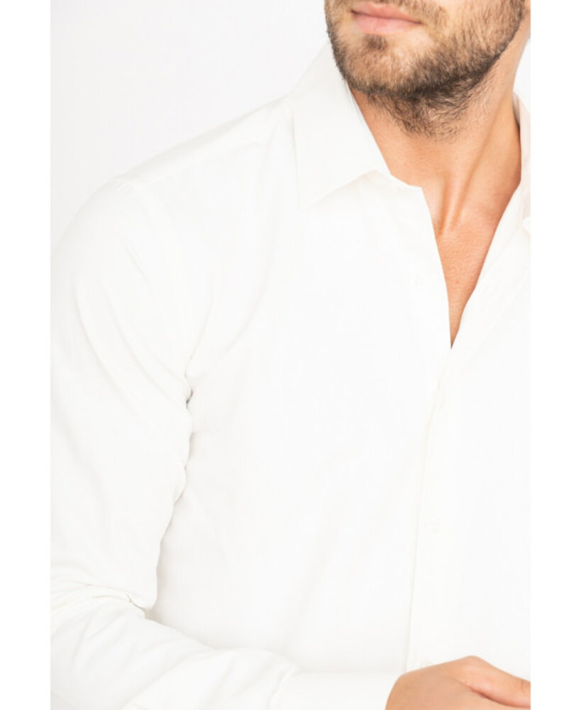 Yves Enzo Overhemd slim fit uni 100