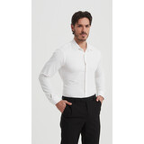 Yves Enzo Overhemd slim fit uni 100 Yves Enzo Overhemd slim fit uni 100