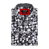 Yves Enzo Overhemd slim fit print 5046 Yves Enzo Overhemd slim fit print 5046