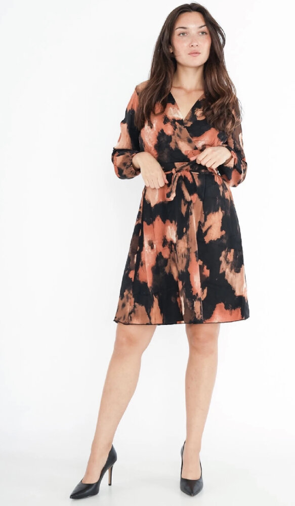 Lilie Rose Jurk kort print 14375 Lilie Rose Jurk kort print 14375