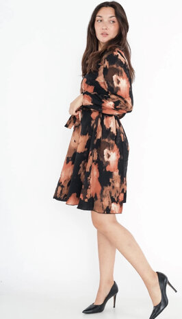 Lilie Rose Jurk kort print 14375 Lilie Rose Jurk kort print 14375