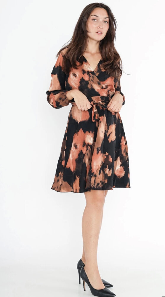 Lilie Rose Jurk kort print 14375 Lilie Rose Jurk kort print 14375