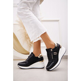 Super Mode Sneaker met goud details 4132