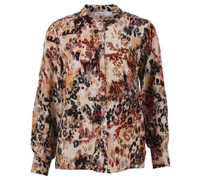 Enjoy Blouse doorknoop dierenprint 885020 Enjoy Blouse doorknoop dierenprint 885020