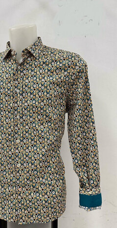 Black Number Overhemd print 3061