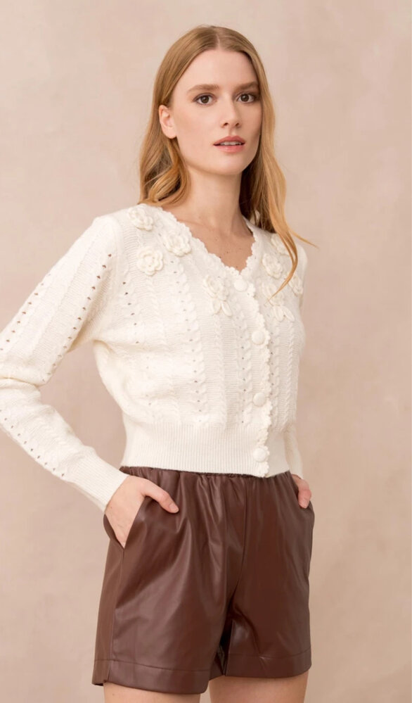 Golden live Vest flowers knoopsluiting 115