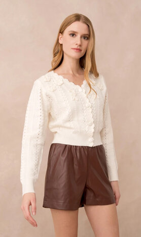 Golden live Vest flowers knoopsluiting 115