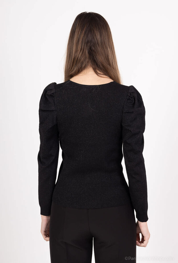 Rosa Shirt v-hals pof schouder 3119