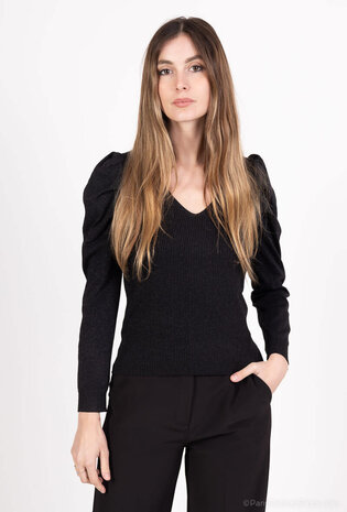 Rosa Shirt v-hals pof schouder 3119