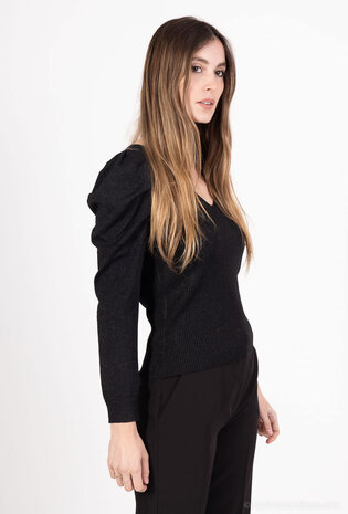 Rosa Shirt v-hals pof schouder 3119