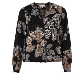 Enjoy Blouson bloemprint satin 472261 Enjoy Blouson bloemprint satin 472261