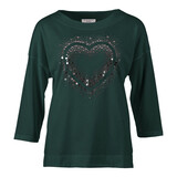 Enjoy T-Shirt 3/4 mw hart front print 151697 Enjoy T-Shirt 3/4 mw hart front print 151697