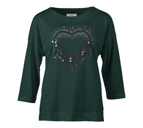 Enjoy T-Shirt 3/4 mw hart front print 151697 Enjoy T-Shirt 3/4 mw hart front print 151697