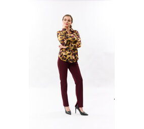 Iz Naiz Blouse V print  3701 Iz Naiz Blouse V print  3701