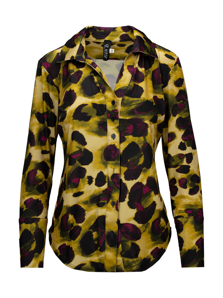 Iz Naiz Blouse V print  3701 Iz Naiz Blouse V print  3701