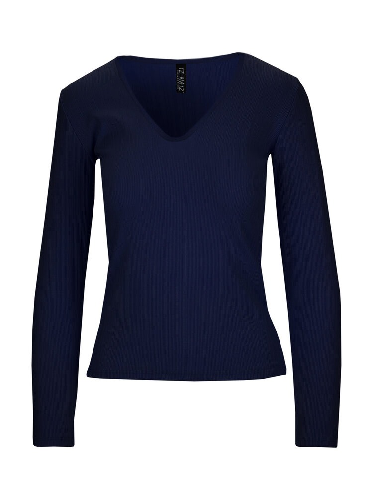 Iz Naiz Shirt lm ribbel 3940