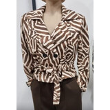 Iz Naiz Jacket Suede zebra 20044 Iz Naiz Jacket Suede zebra 20044