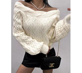Golden Days Trui open shoulder 20057 Golden Days Trui open shoulder 20057