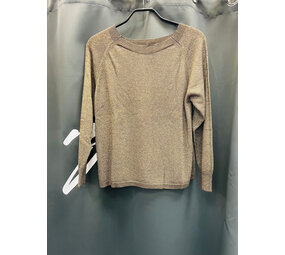 Iz Naiz Trui lurex goud Glitter Iz Naiz Trui lurex goud Glitter