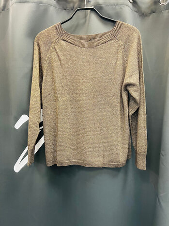 Iz Naiz Trui lurex goud Glitter Iz Naiz Trui lurex goud Glitter