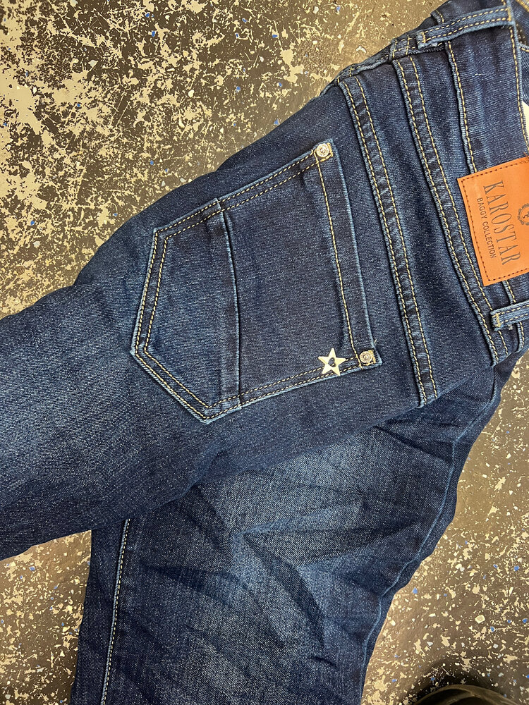 Karostar Denim stretch zipper 2814