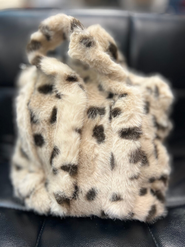 Fluffy bag met hengsel 416