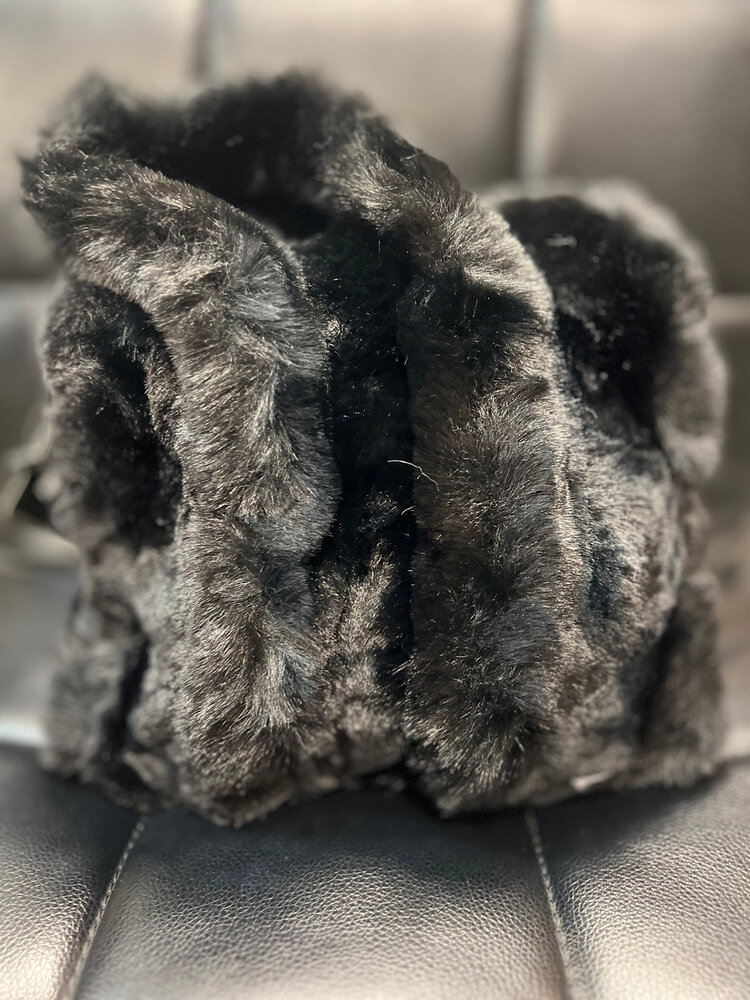 Fluffy bag met hengsel 416