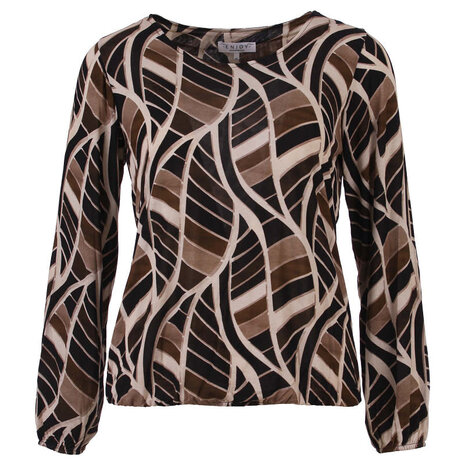 Enjoy Blouson lm allover grafisch 503109