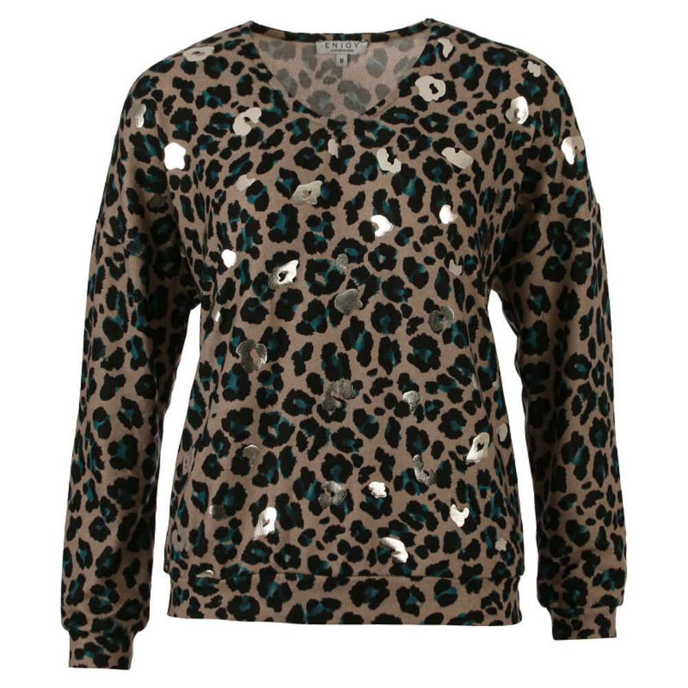 Enjoy Sweater cozy dierenprint 472625