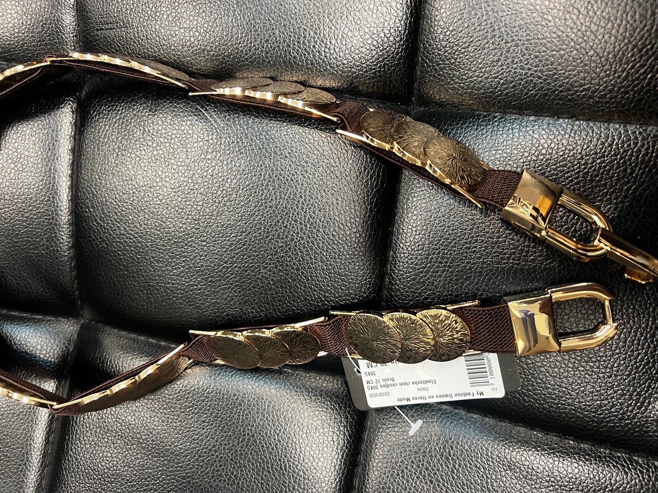 Elastische riem rondjes 3045