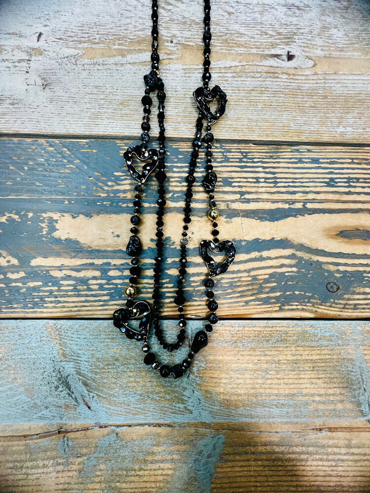 Ketting lang hart 111902