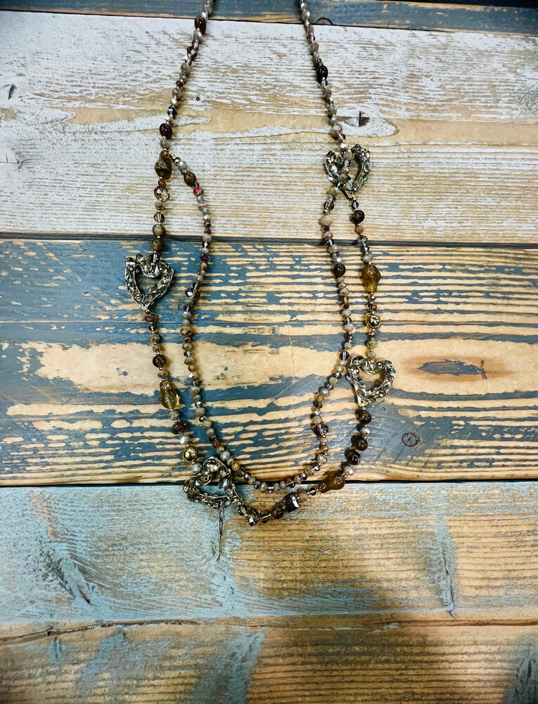 Ketting lang hart 111902