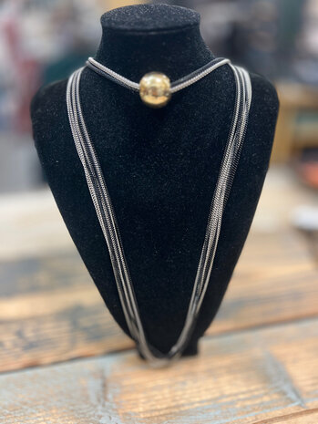 Ketting lang bollen KO28