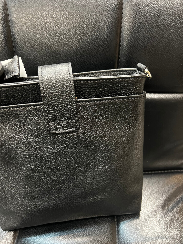 Crossbag echt leder 3 vaks Matilda Crossbag echt leder 3 vaks Matilda