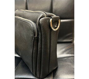 Crossbag echt leder 3 vaks Subag Crossbag echt leder 3 vaks Subag