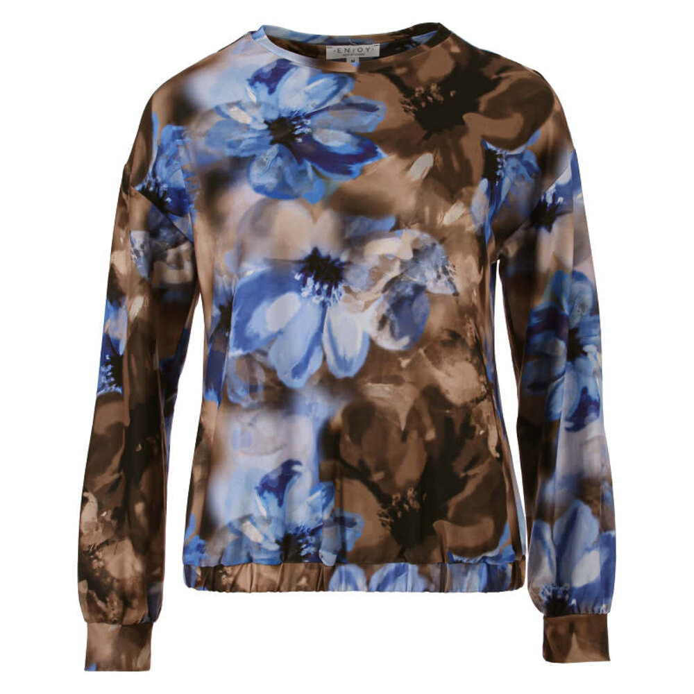 Enjoy Blouson cosy lm allover 169319 Enjoy Blouson cosy lm allover 169319