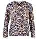 Enjoy Blouson v-hals allover print 157070 Enjoy Blouson v-hals allover print 157070