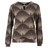 Enjoy Blouson lm v-hals aop 183167 Enjoy Blouson lm v-hals aop 183167