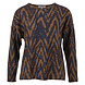 Enjoy Sweater lm allover print 183451 Enjoy Sweater lm allover print 183451