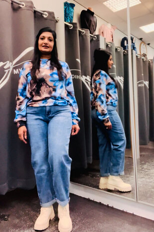 Hello Miss Ballon jeans 885