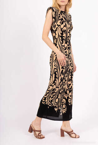 By Swan Mouwloos maxi jurk 9711