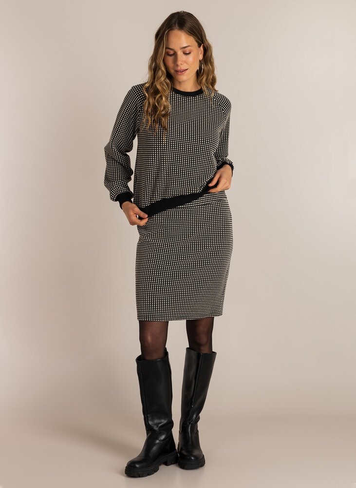 Ivy Beau Rok block motief Suse