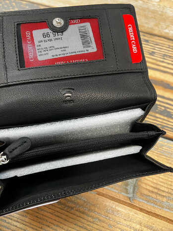 Portemonnee echt leder 340