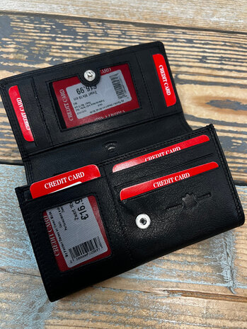 Portemonnee echt leder 340